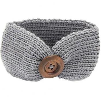 SMARTLADY 1PC Bebé Niña Diadema Tejer Lana, Bowknot Vendas Banda para el Cabello Fotografía Apoya