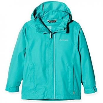VAUDE Kids Escape Light Jacket II Chubasquero, Unisex niños, Reef Uni, 98