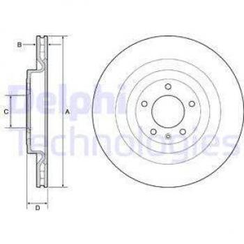 Disco de freno DELPHI BG9126C