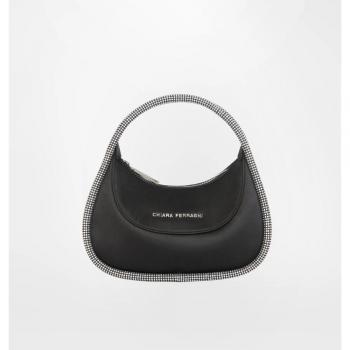 Chiara Ferragni Collection Golden Eye Star Sketch Black Fabric Handbag, Female, One Size