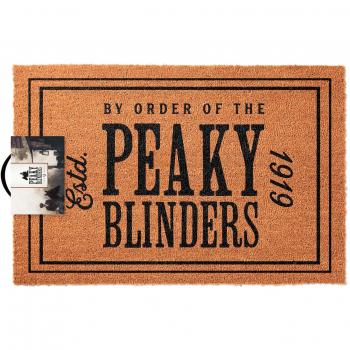 Felpudo Peaky Blinders Por Orden De Los Peaky Blinders 60 x 40 x 2 cm