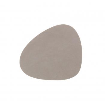 LindDNA - Posavasos de Cristal, Color Gris Claro, 11 x 13 cm