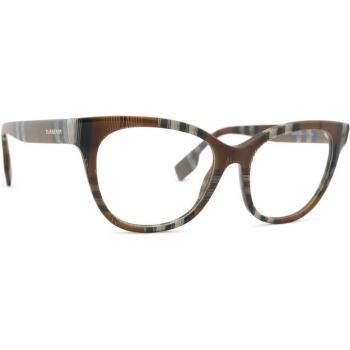 Burberry Evelyn BE2375 3966 53-17 Check Brown Eyeglasses