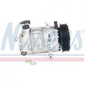 Compresor de aire acondicionado NISSENS 89348 VS16 12 PAG 46 R134A para Fiat Ducato III Furgón, Bus, Camión plataforma / Chasis