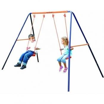 Hedstrom- Columpio Gemini Doble, Multicolor, 3 años