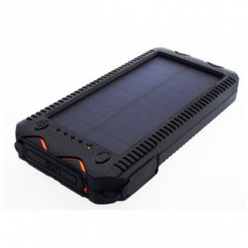 PowerNeed S12000Y Batería Externa de Polímero de Litio 12000 mAh (Negro/Naranja)