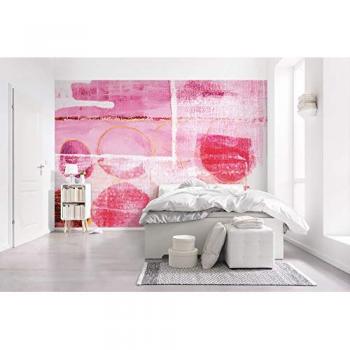 Papel Pintado No Tejido Komar Cells Wrapping, 500x280 cm, Ancho de Banda 100 cm, Diseño Colorido