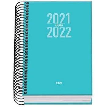Agenda Escolar Dohe Sigma A6 - Tapa Dura - Color Turquesa - Día por Página (DP) 2023/2024
