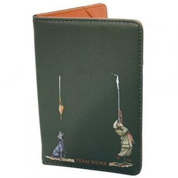 Cartera para Licencia de Armas / Caza - Decorada con Bellas Ilustraciones de Bryn Parry - En Caja de Regalo