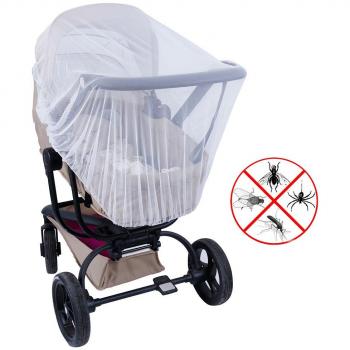 Lictin Mosquitera para Cochecito Bebé;Universal; Cubierta Protección Ideal Contra Avispas, Insectos y Mosquitos, Resistente y Lavable