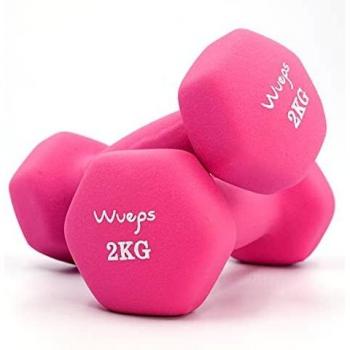 Wueps™ | Pesas y Mancuernas de Neopreno Disponibles en 2Kg/ 3Kg/ 4Kg/ 5Kg/