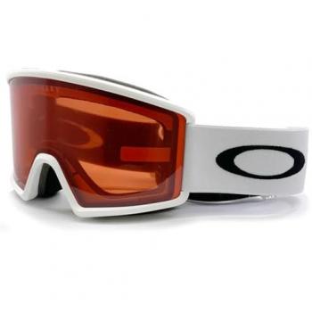 Oakley Target Line L Prizm Ski Goggles - Matte White with Prizm Rose Lens (CAT3)