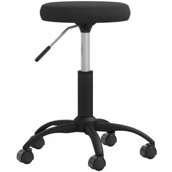 Silla de comedor de terciopelo negro con estructura resistente, diseño elegante y cómodo acolchado