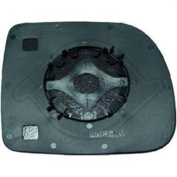 Cristal de espejo retrovisor exterior DIEDERICHS 4412729
