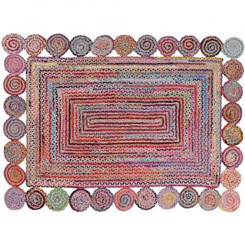 Alfombra Multicolor Árabe 200x290x0,5 cm