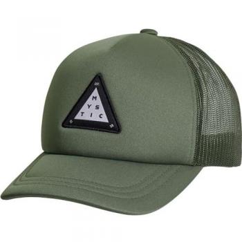 Gorra Mystic The Grom Cap Dark Olive, verde oscuro, Talla única