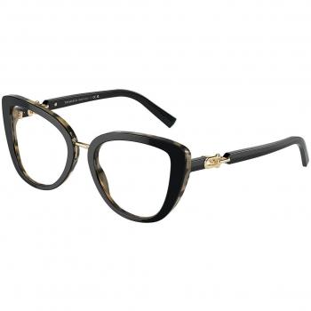 Tiffany & Co. TF2242 8256 Gafas Recetadas para Mujer Negras, Lentes Recetados Para Mujer Negros, Armazones para Mujer Negros