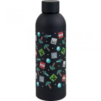 Botella Acero Inoxidable Minecraft 500ml