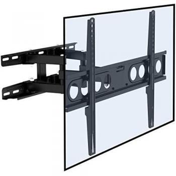 Fleximounts A22L TV Soporte de Pared para LED/LCD/Plasma/Pantalla Plana/TV de 32''-70'', Fijo, Inclinable y Giratorio, Ultra Delgado con Brazo Articulado, VESA MAX 600x400mm, Carga MAX 70 kg.