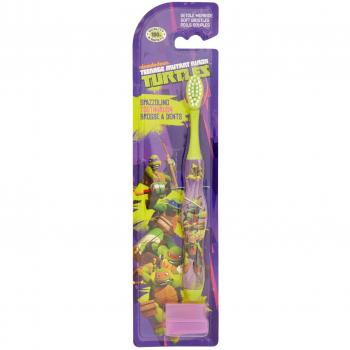 Higiene Dental y Tiras 6878 - Cepillo de dientes con tapa Tortugas Ninja