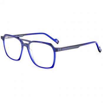 Etnia Barcelona Pablo BL Men's Eyeglasses Blue Size 55 - Frame Only, Free Lenses, HSA/FSA Insurance, Blue Light Block Available