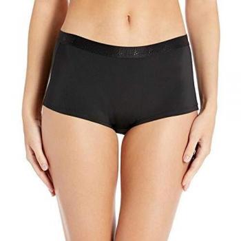 Craft Women's Greatness Waistband Boxer Briefs, Black, Size Small