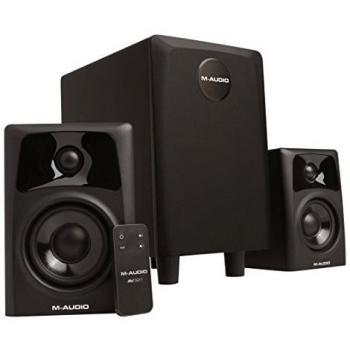 M-Audio AV32.1 - Pareja de altavoces monitores y subwoofer multimedia profesionales