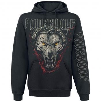 Powerwolf Metal Is Religion Sudadera con Capucha Negro M