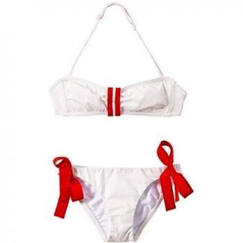 Canobio Bright - Bañador para niñas, color blanc, talla 6 años