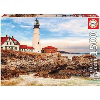 Educa 1500 Piece Rocky Lighthouse Puzzle