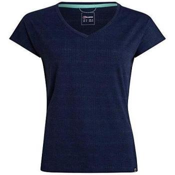 Cressi Explorer Optic Short Sleeve Crew Tech Camiseta, Mujer, Crepúsculo/Vintage Indigo, Talla 16