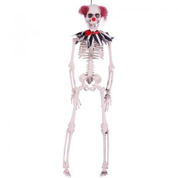 Payaso Esqueleto Colgante de 9x40 cm