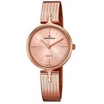 Reloj Analógico de Cuarzo para Mujer Candino C4645/1 con Caja de Acero Inoxidable 316L y Pulsera PVD Rosa Gold