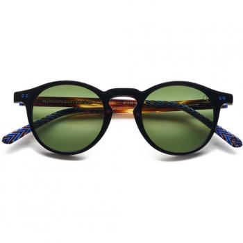 Etnia Barcelona Mission District Sun II Polarized Black Men's Sunglasses 47mm