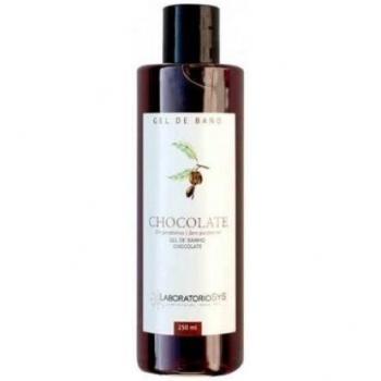 Gel de Baño Sys Chocolate 250ml - 100% Natural, Hecho en España, con Aloe Vera, Coco, Lavanda, Mango, Rosas, Té Verde y Vainilla; Hidratante, Suavizante, Rel
