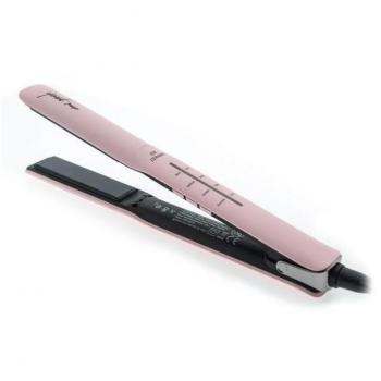 Plancha Profesional Eternal Rose Ionic & Ceramic By AGV - Temperatura de hasta 230 grados, tecnología iónica y cerámica, diseño elegante en color rosa eterno