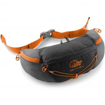 Lowe Alpine Hüfttasche Lightflite - Riñonera de senderismo, color Gris, talla 45 x 16 x 10 cm, 5 litros