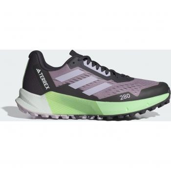 Zapatillas de montaña adidas Terrex Agravic Flow 2 mujer lila negro - Trail Running