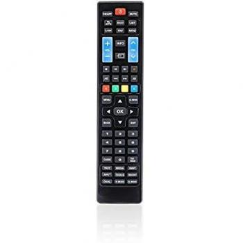 Ewent EW1575 Mando a Distancia para Televisores Inteligentes LG y Samsung, Negro