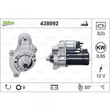Motor de Arranque Valeo 438092 - Tipo: Motor de arranque, Marca: Valeo, Modelo: 438092