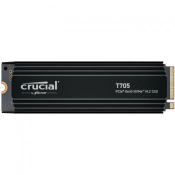 Crucial T705 2TB PCIe Gen5 NVMe M.2 SSD with Heatsink
