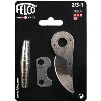 Felco Blade and Spring Replacement Kit for Pruners F2, F4, F11 with Adjustment Key