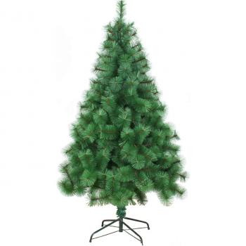 Árbol de Navidad Artificial - Agujas de Pino + PVC Encriptado Ramas Naturales Clásicas y Realistas