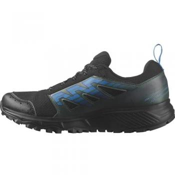 Zapatillas de Trail Salomon Wander Gore-Tex Negro/Azul Hombre