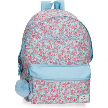 Mochila escolar de niña Aide dos compartimentos con portaordenador