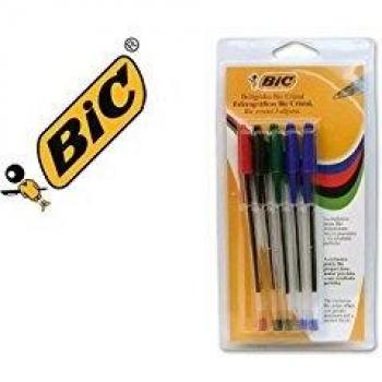 Boligrafo bic cristal surtido