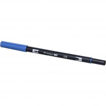 Tombow Dual Brush-528 - Rotulador doble punta pincel, color azul marino