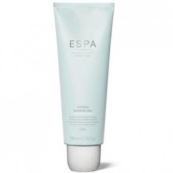 ESPA Fitness Shower Gel 200ml - Natural Body Cleanser for Post-Workout Nourishment