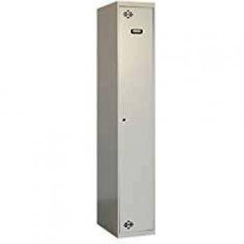 Taquilla profesional montada 1 cuerpo 1 puerta Gris/Gris Simonrack 1800x300x500 mms - Taquilla metálica - Taquilla para gimnasio - Taquilla de vestuario - Se entrega montado