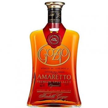 Amaretto Gozio 70cl - Licor de Almendras Artesanal con Toque de Melocotón